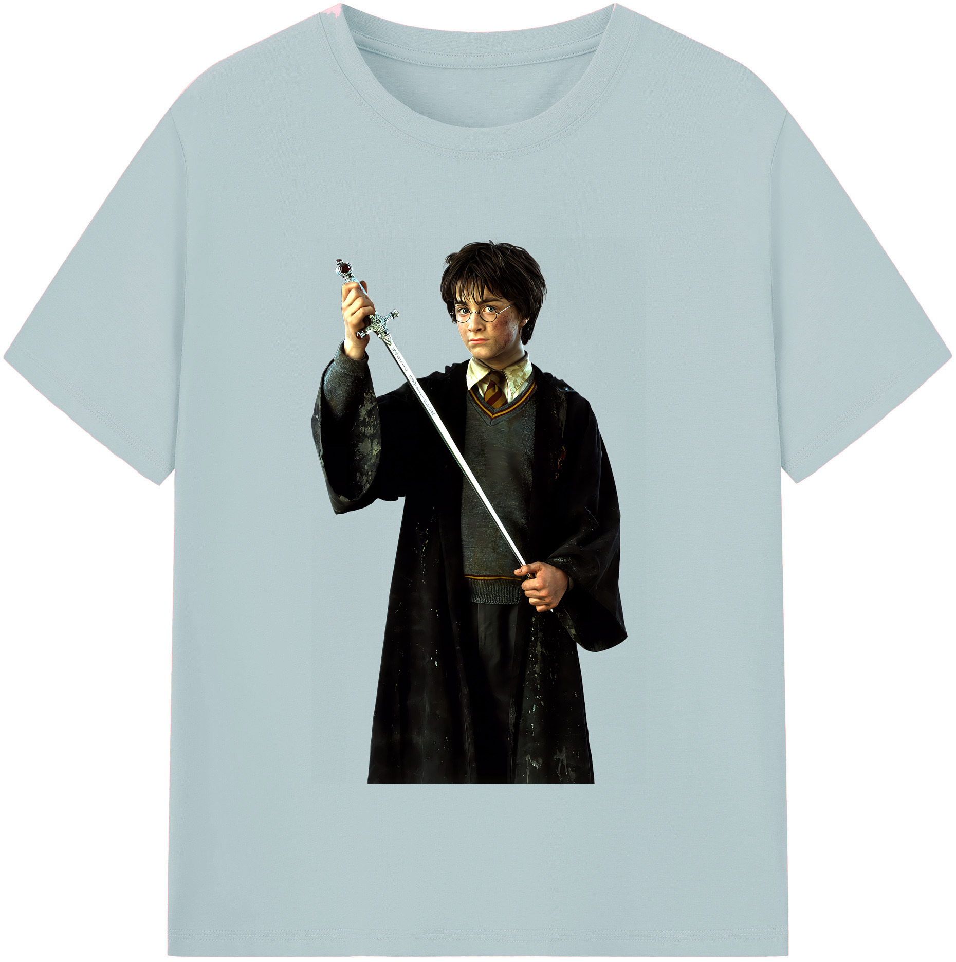 （画像用） Harry Potter ハリー・ポッターシリーズ 綿100％半袖Tシャツ（フロントプリント）